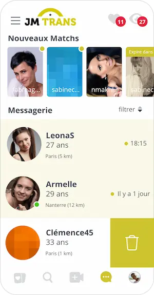Profils membres JM Trans rencontre transgenre